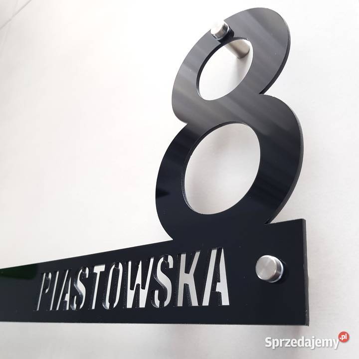 Tabliczka adresowa numer domu ulica sprzedam