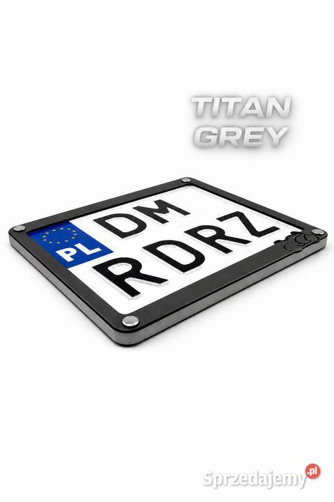 Ramka tablicy rejestracyjnej motocyklowa Olsztyn sprzedam