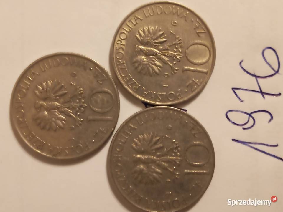 Monety 10 AMickiewicz z 1976r zachodniopomorskie Szczecinek