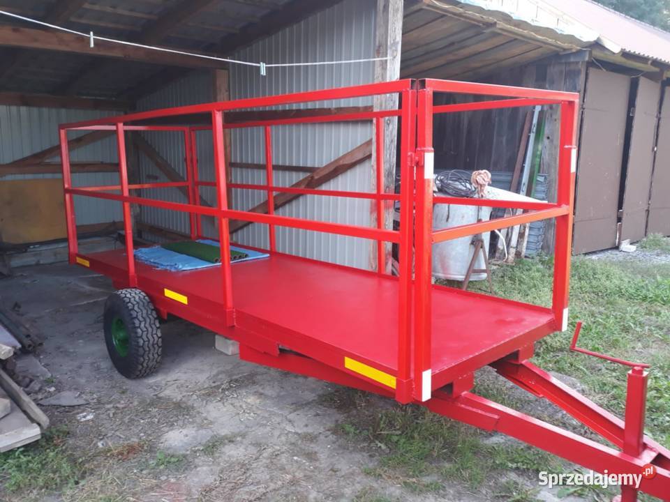 Przyczepa sadownicza jednoosiowa Wygoda