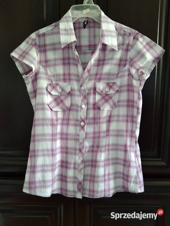 S M 38 40 Liliowa koszula fioletowa różowa w lubelskie Lublin