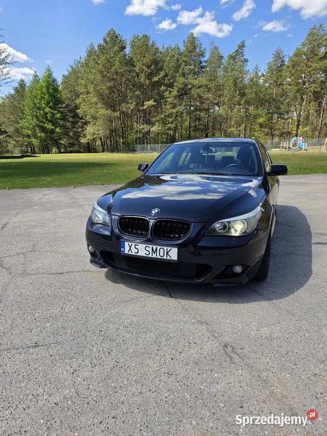 BMW E60 525i M54B25 2004 Mpakiet Shadowline 192KM Kaliska Kościerskie