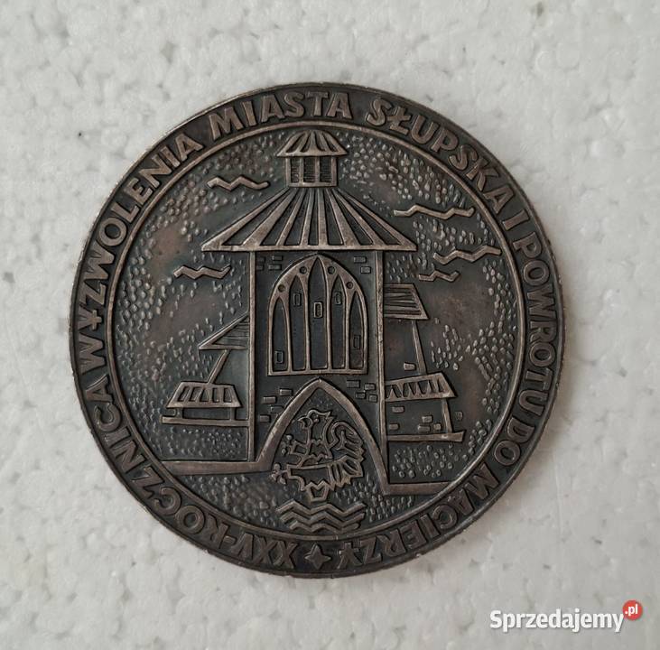 25 Rocznica Wyzwolenia Miasta Słupsk medal Warszawa