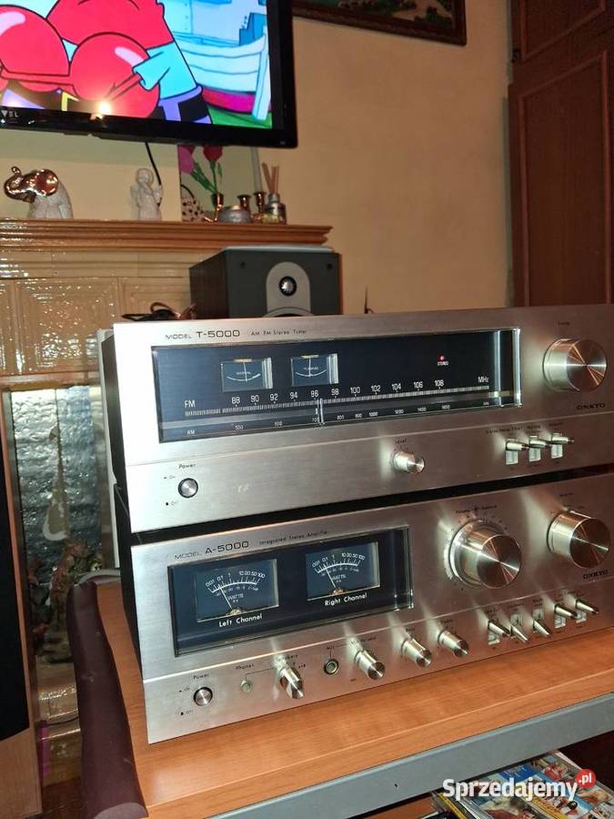 Zestaw HiFi Vintage Onkyo A5000 T5000 Wieże i miniwieże podkarpackie