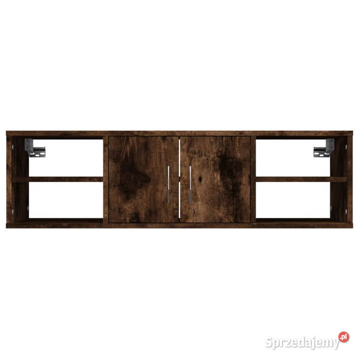 Półka ścienna przydymiony dąb 102x30x29 WM826363 Warszawa sprzedam