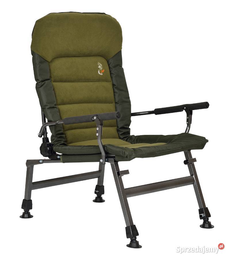 Fotel składany FK6 wędkarski z regulacją nóżek Warszawa