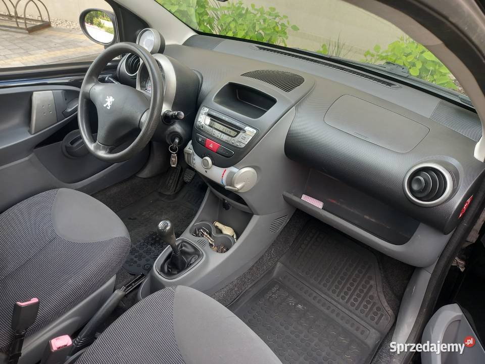 PEUGEOT 107 10 2007r 5 drzwiowy Zadbany wspomaganie kierownicy śląskie Gliwice