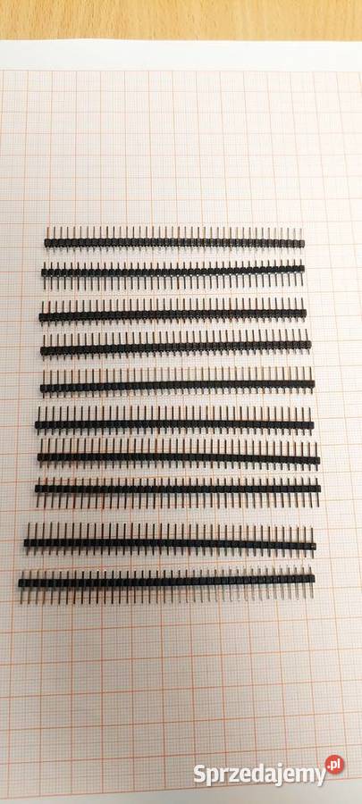 Listwa precyzyjna kołkowa 1x40 pin 10 A760 śląskie Czechowice-Dziedzice