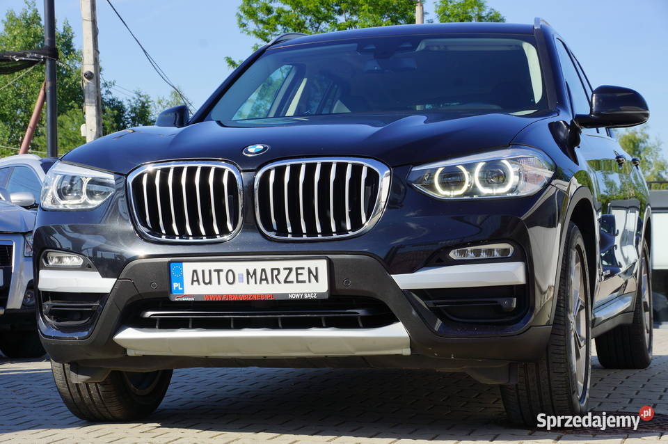BMW X3 20 Diesel 190 4x4 Navi LED Półskóra Hak sprowadzony Nowy Sącz sprzedam