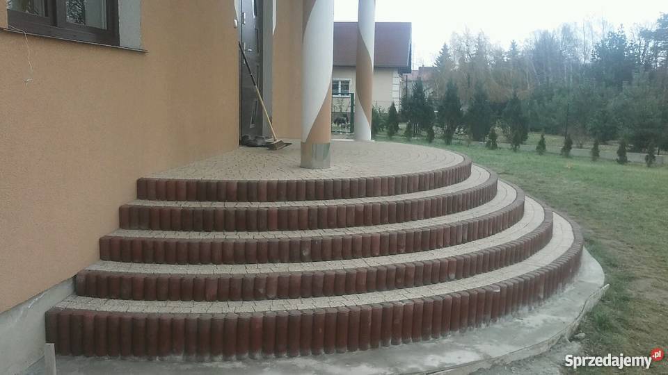 Okazja kostka palisada ring betonowa okrągła Grudziądz