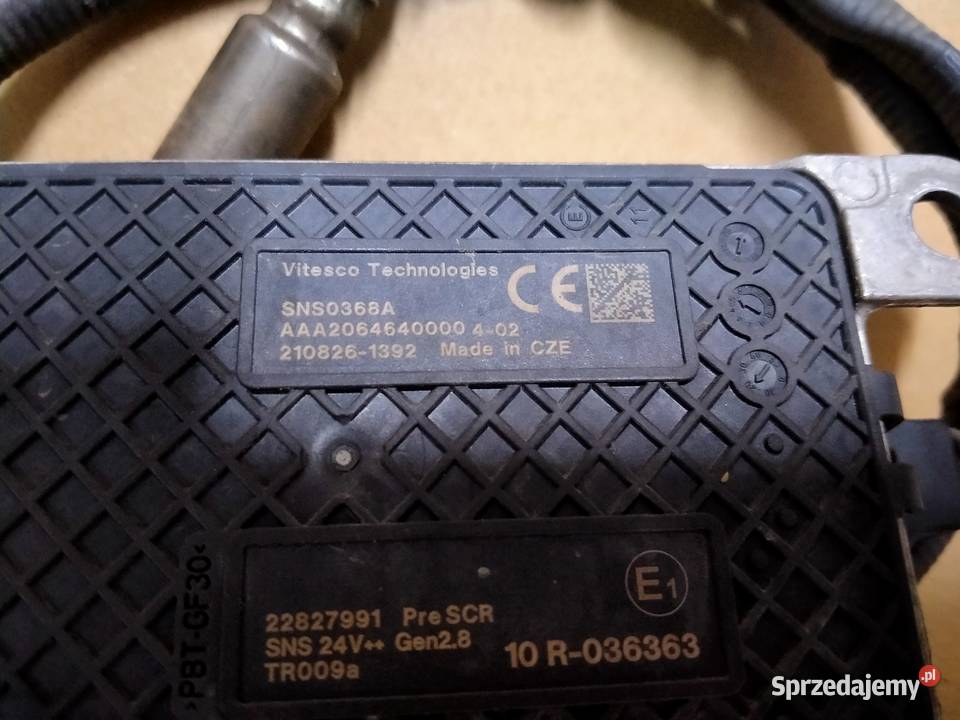 VOLVO FH EURO 6 CZUJNIK NOX 22827991 ciężarowe lubuskie