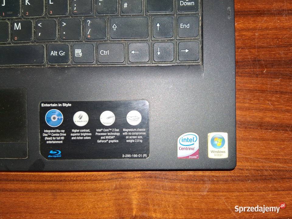 Sony Vaio VGNFZ31M Intel Core Duo Sony Poznań sprzedam