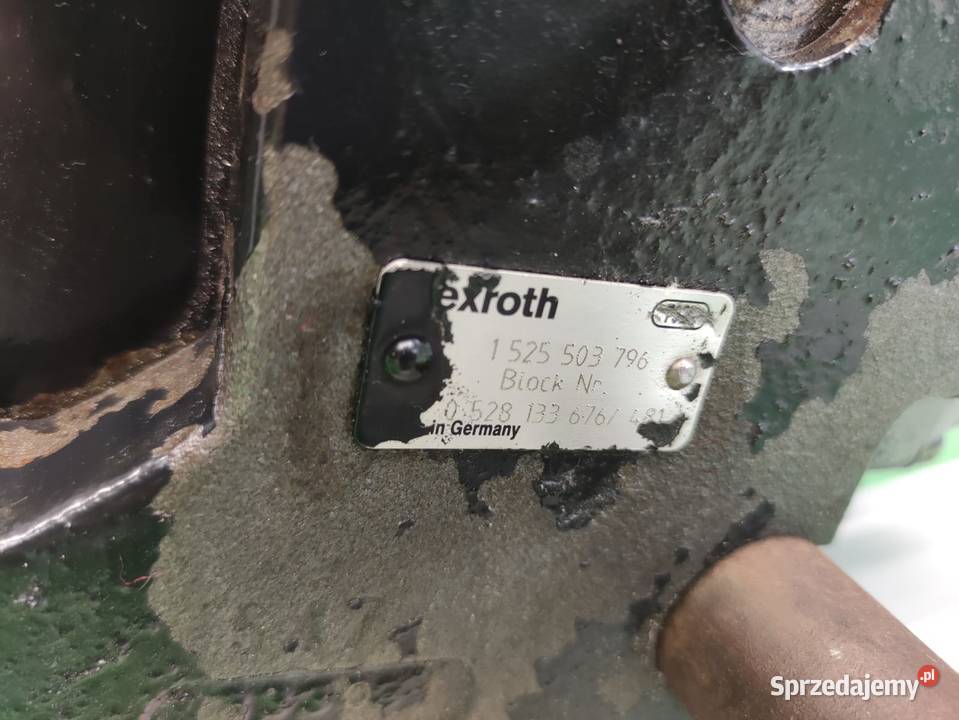 Rozdzielacz 1525503796 Rexroth Deutzfahr K100 wielkopolskie Wilkowo sprzedam