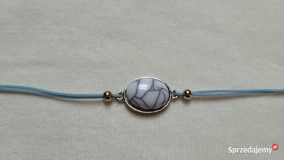 Bransoletka z kamieniem marmurkowym