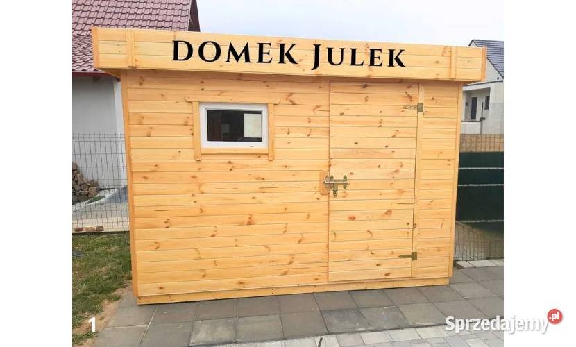 Drewniany domek na narzędzia Julek Domek schowek Katowice sprzedam