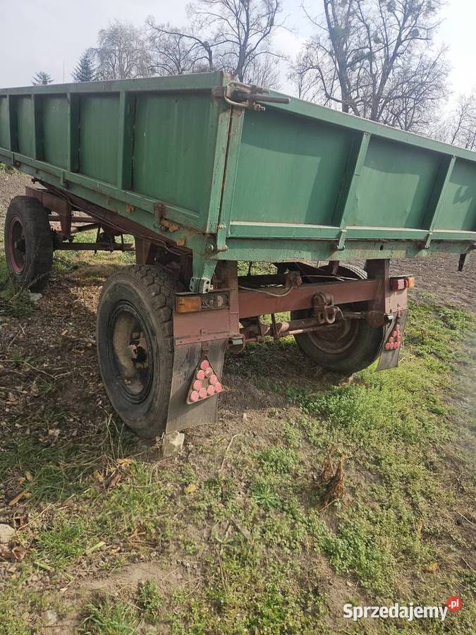Przyczepa wywrotka d47 Łagiewniki sprzedam