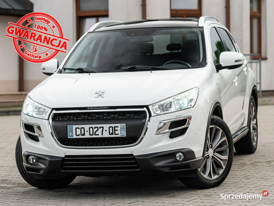 Peugeot 4008 4x4 Allure 18HDI 150 Navi Kamera garażowany 4008