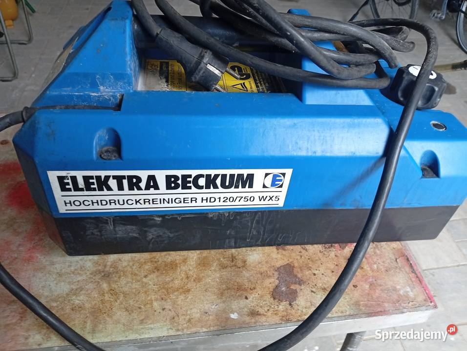 Myjka ciśnieniowa Elektra Bekum HD 120750WX5 Lublin