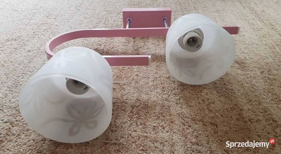 Unikatowa piękna Lampa kinkiet do pokoju Rzeszów