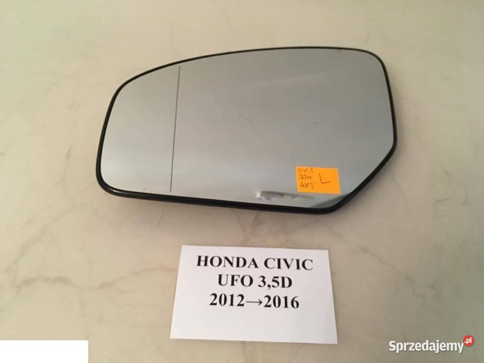 HONDA CIVIC UFO 2013 WKŁAD LUSTERKA ORYGINAŁ Kozubszczyzna