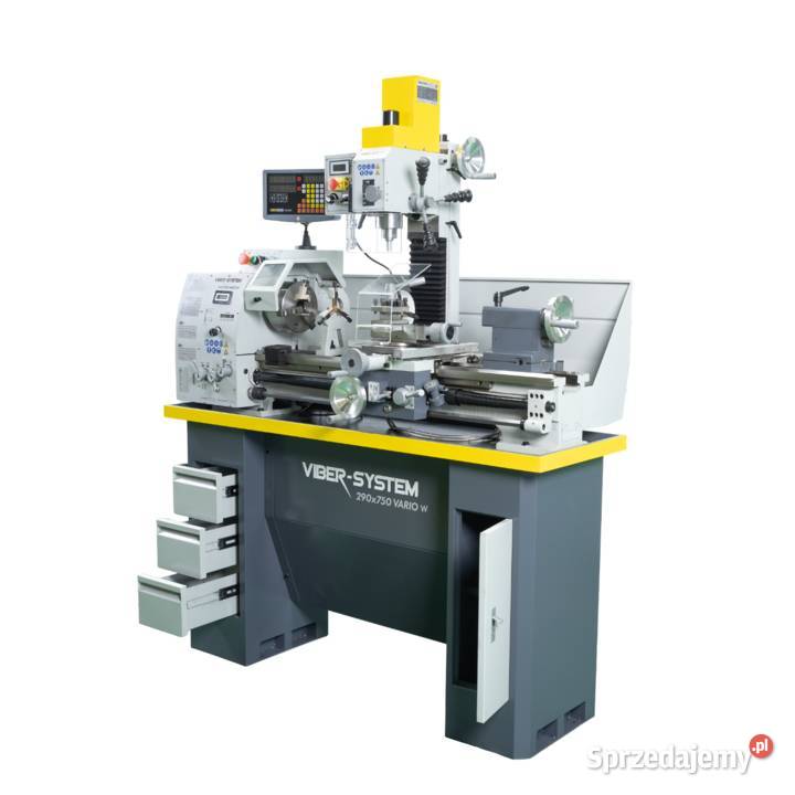 TOKARKO FREZARKA VIBER SYSTEM 290X750 VARIO W DO Mikołów sprzedam