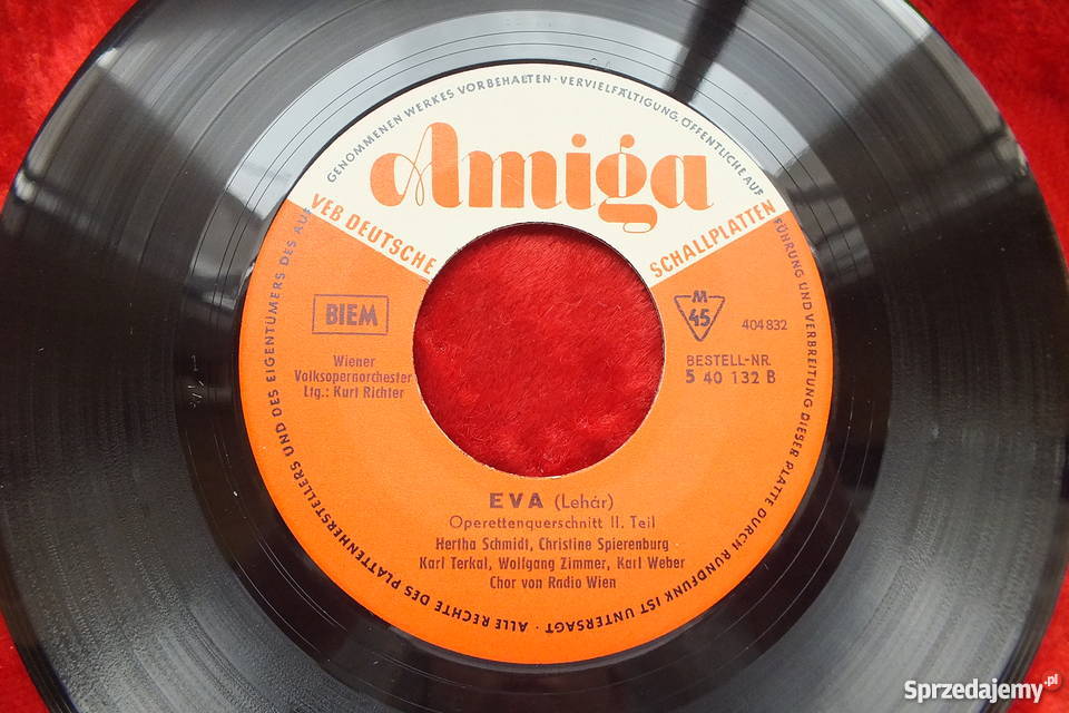 Płyta winylowa szelakowa EVA Franz Lehar Klasyka 1 płyta lubuskie Żary