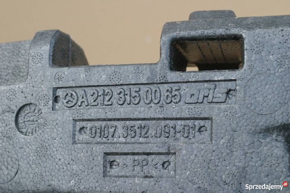 E KLASA KOMBI PIANKA ABSORBER ZDERZAKA