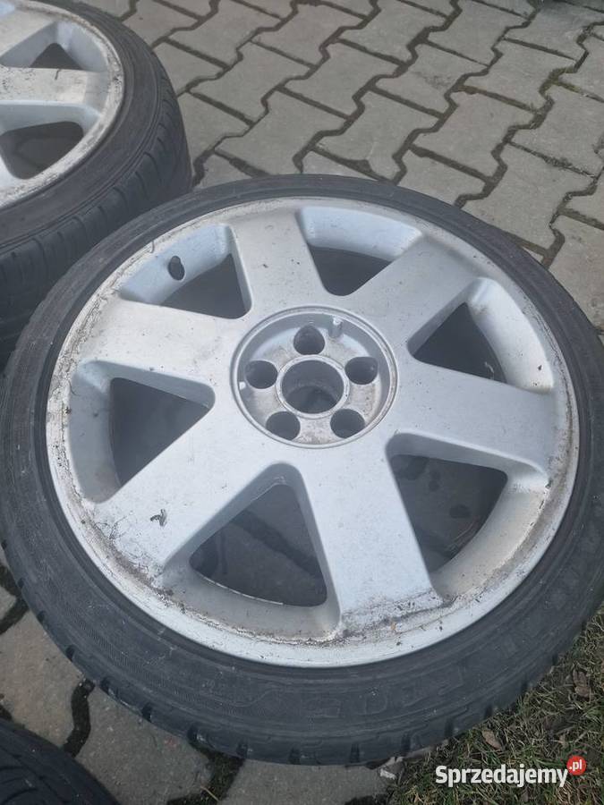 Felgi 17 5x100 audi tt z oponami letnimi Skoczów