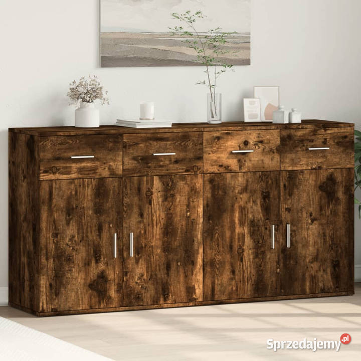 Szafki 2 przydymiony dąb 79x38x80 WM3276620 Warszawa