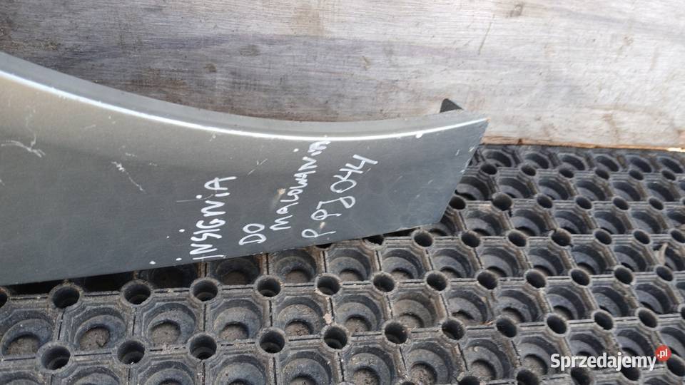 OPEL INSIGNIA A BŁOTNIK PRZÓD PRAWY Z177 Zbierkowo