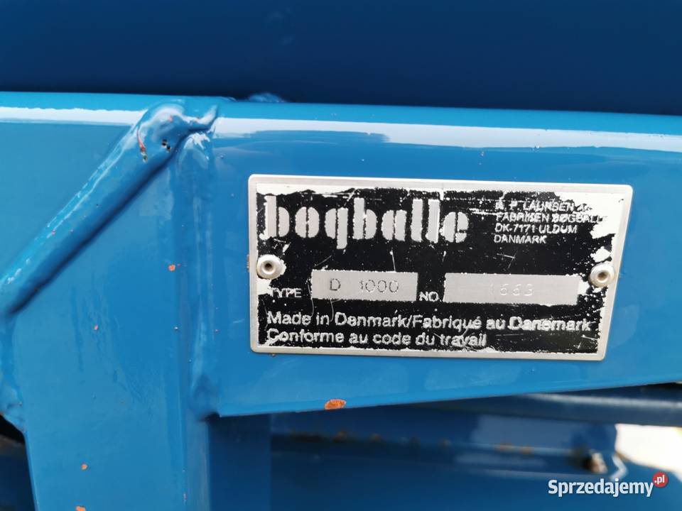 Rozsiewacz bogballe nieuszkodzony Siewniki i sadzarki mazowieckie