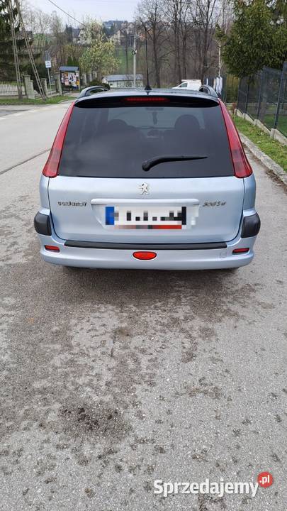 Peugeot 206 SW 11 Benzyna Długi Przegląd Czytaj Myślenice sprzedam