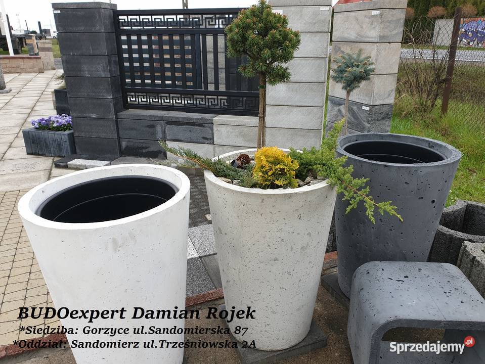 Donica Beton architektoniczny 40x80x40 Stalowa Wola