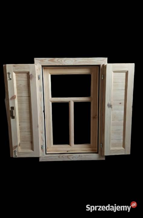 Okno okna drewniane do altany altan domków Radomsko