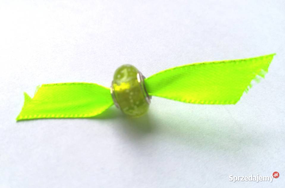 Charms zielony neon Zawieszka srebro 925 NOWE srebro Białystok