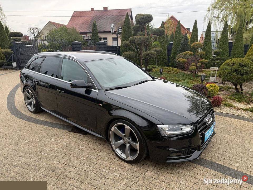 Audi A4 Avant 20 TDI DPF multitronic S line Rok produkcji 2013 A4