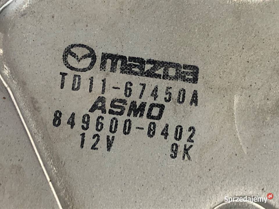 SILNICZEK WYCIERACZEK TYŁ MAZDA CX9 8496000402