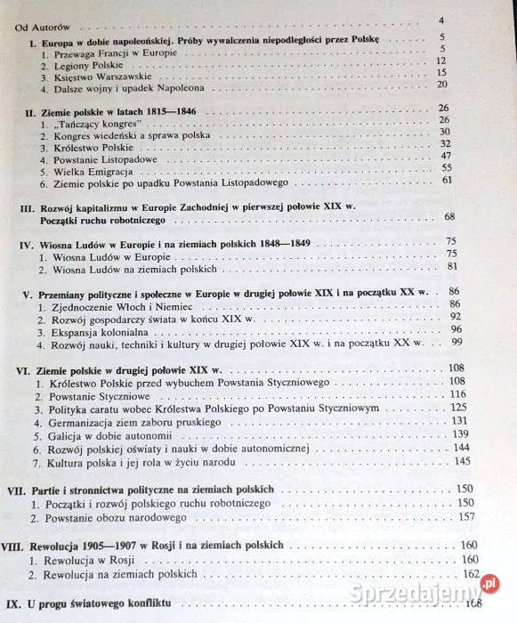 Historia 7 Jeszcze Polska wiek XIX E i J Chełm