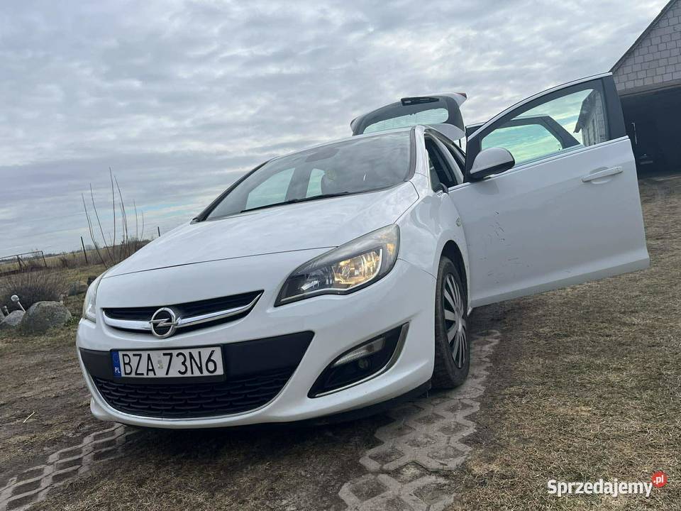 Opel Astra J 14t 2013 Samochody osobowe Zambrów