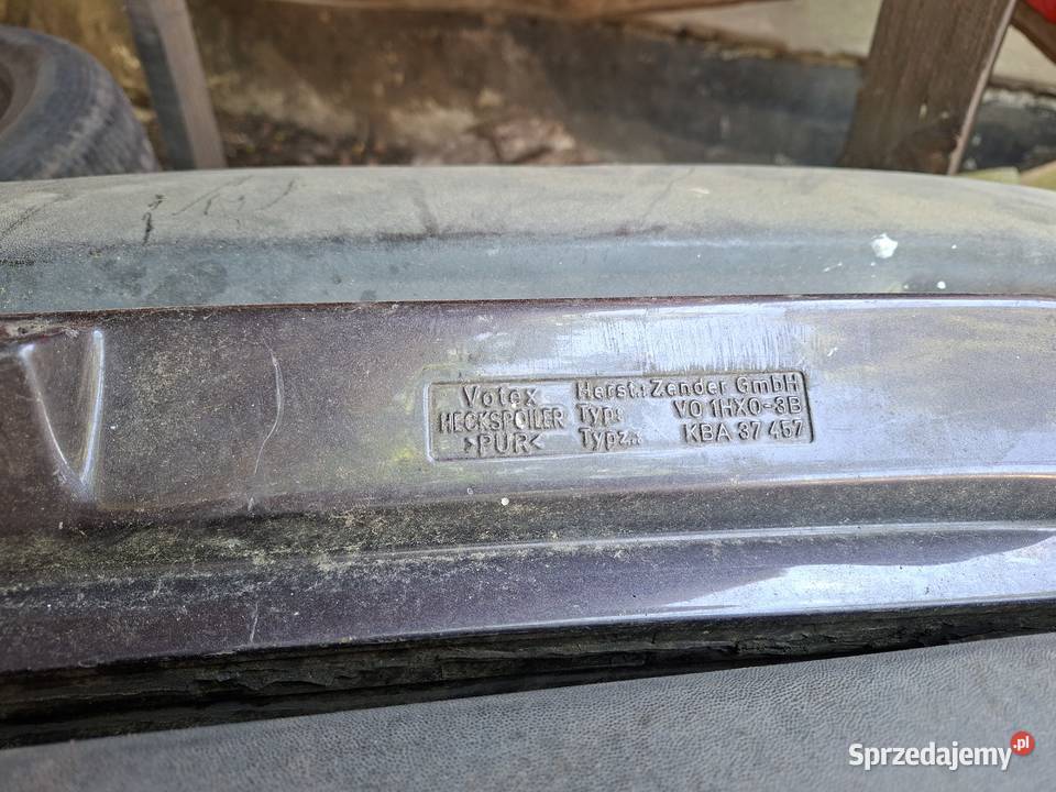 Spoiler Votex Herst Zender VW Golf 3 kujawsko-pomorskie