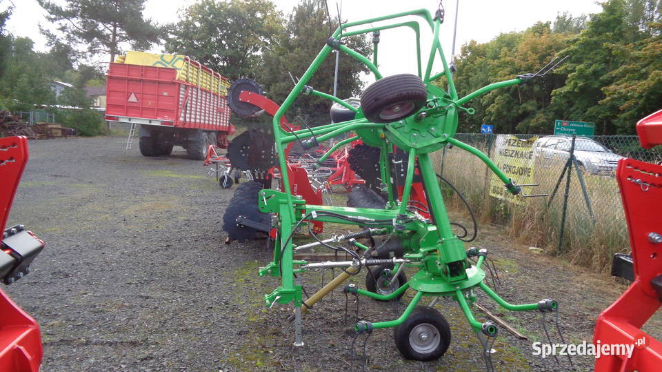 Przetrząsacz karuzelowy 4wirnikowy 6 ramion Rolnictwo Olszyna