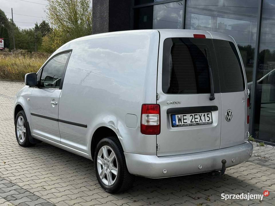 Volkswagen Caddy III 19TDI DSG 2009r Blaszak lakier metallic Łódź