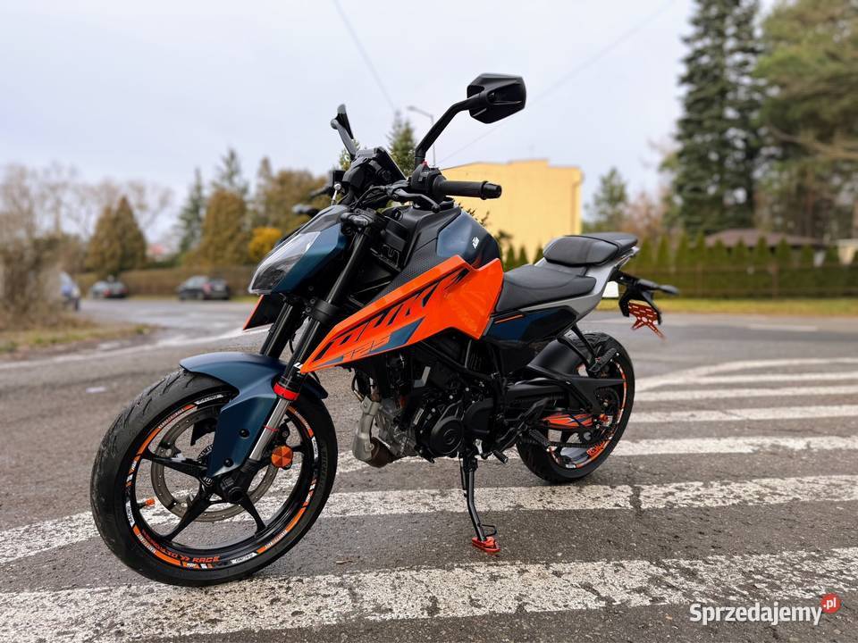 KTM Duke 125 Salon 2025 Nówka pierwszy właściciel Zawiercie sprzedam