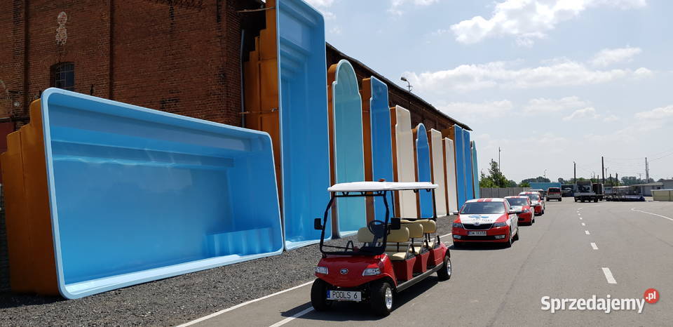 Basen ogrodowy gotowy 45x24 baseny z laminatu Opole