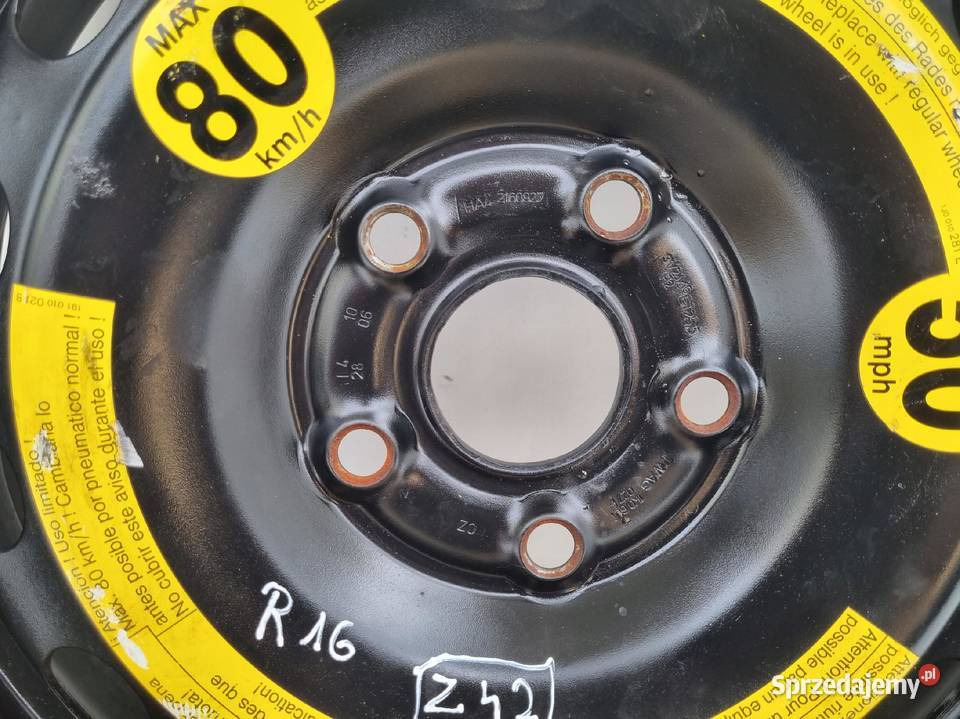 Audi Seat Vw Golf V KOŁO DOJAZDOWE dojazdówka Janów