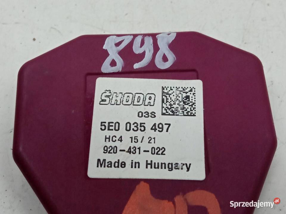 MODUŁ ONLINE WZMACNIACZ KPL 5WA035284C 5E0035497 Rok produkcji 2021 sprzedam