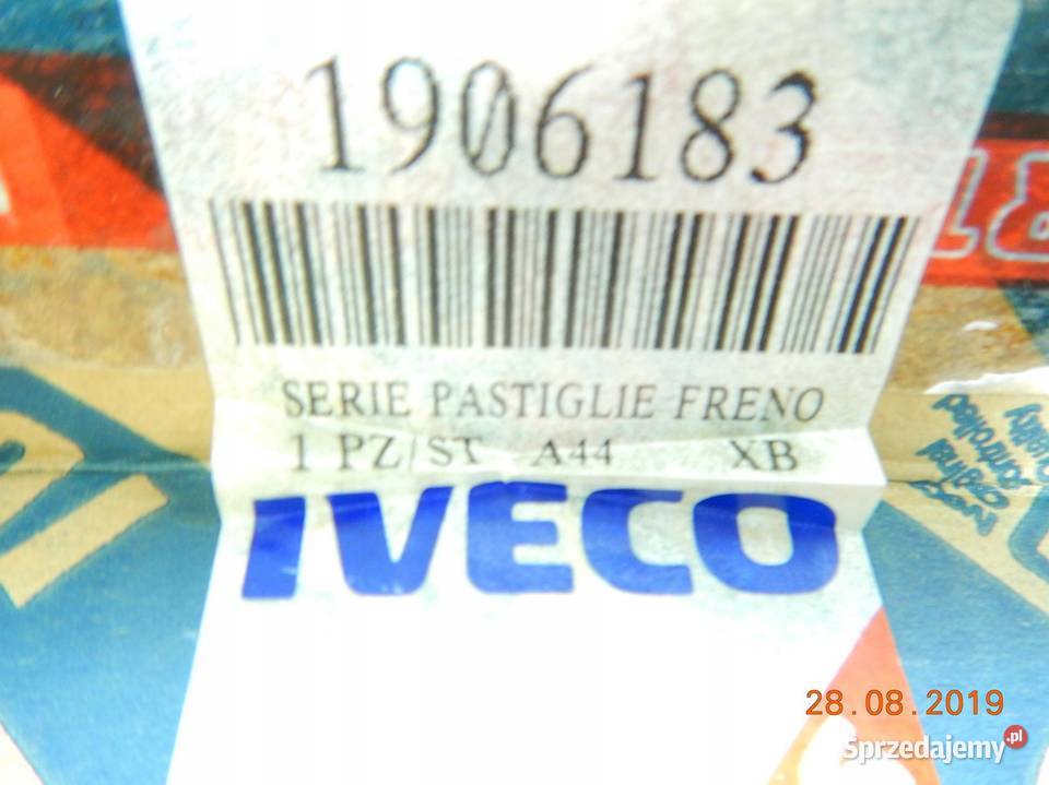 KLOCKI HAMULCOWE PRZÓD IVECO DAILY III 28 ASO sprzedam