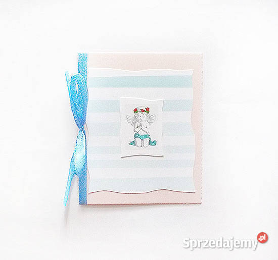 amorek kartka aniołek kartka pastelowe kartki