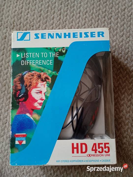 Słuchawki nauszne Sennheiser HD 455 Expression Przysucha