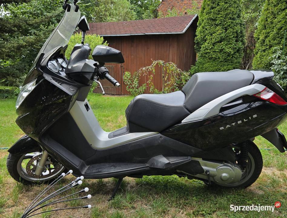 Peugeot Satelis 125 11 kW Kat B 15 Długie Opłaty 15KM dolnośląskie Legnica sprzedam